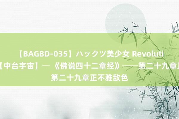 【BAGBD-035】ハックツ美少女 Revolution Rino 【中台宇宙】─ 《佛说四十二章经》──第二十九章正不雅敌色